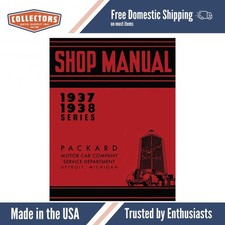 1937 - 1938 Packard Shop Manual