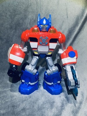 2013 Optimus Prime Transformers Heroes Epic Rescue Bots Action Figure