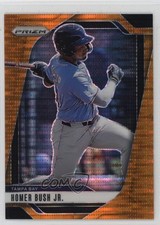 2025 Panini Prizm Orange Pulsar Prizm /399 Homer Bush Jr #127 1hm6