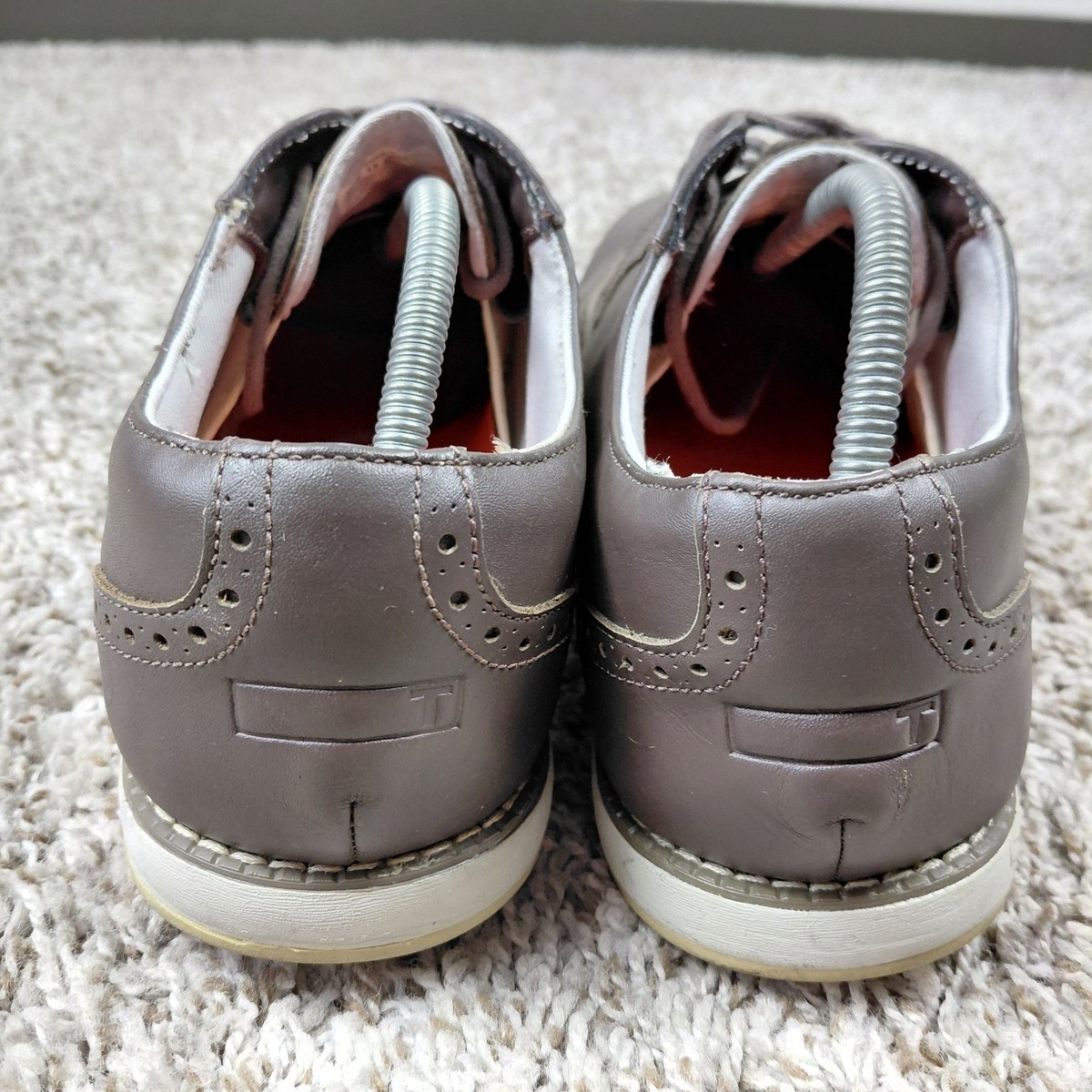 True Linkswear True Gent Wingtip Spikeless Golf Shoes Mens  display picture 1