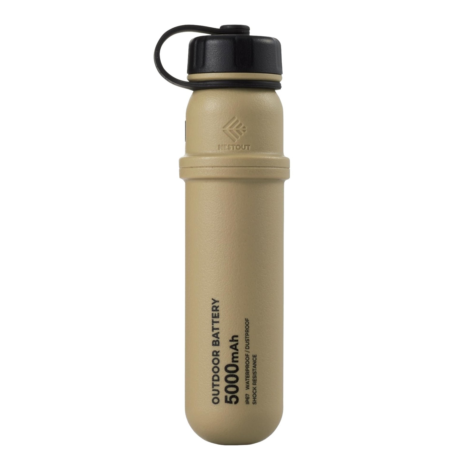 Batterie externe robuste NESTOUT 5000mAh design militaire et finitions premium