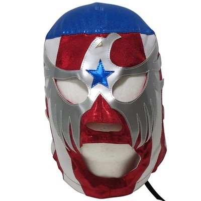 The Eagle Lucha Libre Mask USA Flag Model Semi Pro Wrestling Mask Stars Stripes