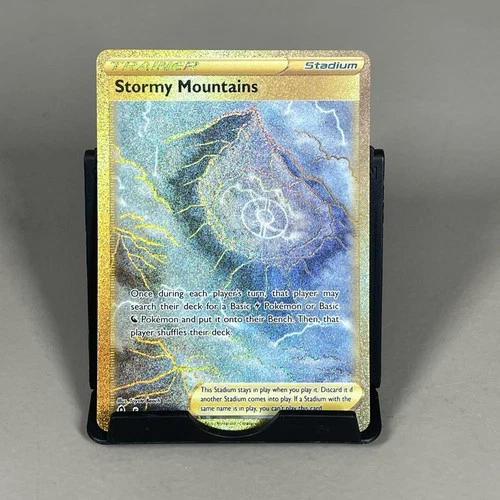 Pokemon Stormy Mountains (Secret) SWSH07: Evolving Skies #232/203 NM