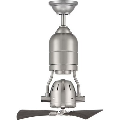 Brushed Polished Nickel 18''Ceiling Fan from the Bellows Uno Collection