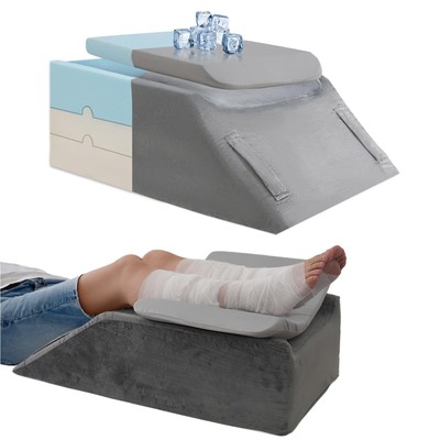 Leg Elevation Pillows for After Surgery - Adjustable Leg Elevation Pillow 6 H...
