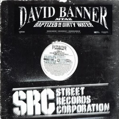David Banner, MTA2: Baptized In Dirty Water, (2x12'', Promo), NM or M-, 410632026