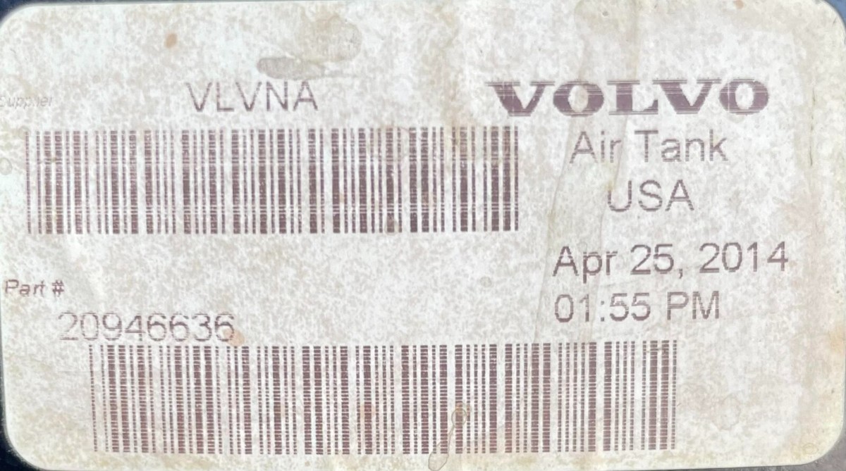 20946636 Genuine Volvo Air Tank OEM - New | eBay