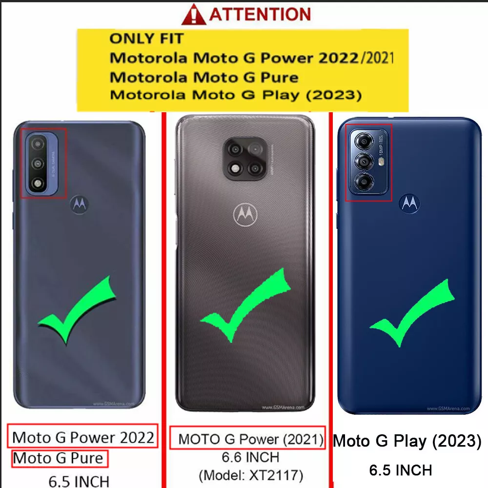 For Motorola Moto G Pure/G Power/G Play 2023 Phone Case Cover