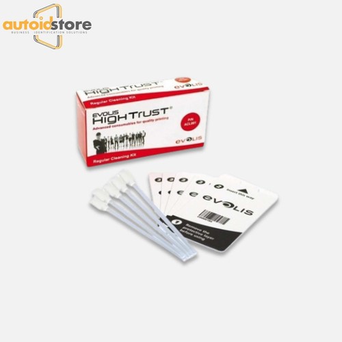 EVOLIS BUNDLE PRIMACY R5F008AAA + 300 PVC CARD + CLEANING KIT ACL001 !! - Picture 4 of 4