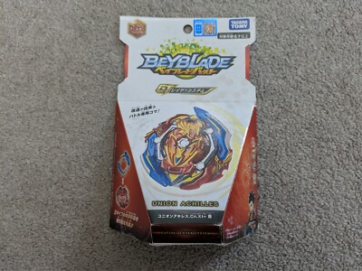 Union Achilles Gold .Cn.Xt+ Retsu New Beyblade TAKARA TOMY BURST READ DESCRIPTIO