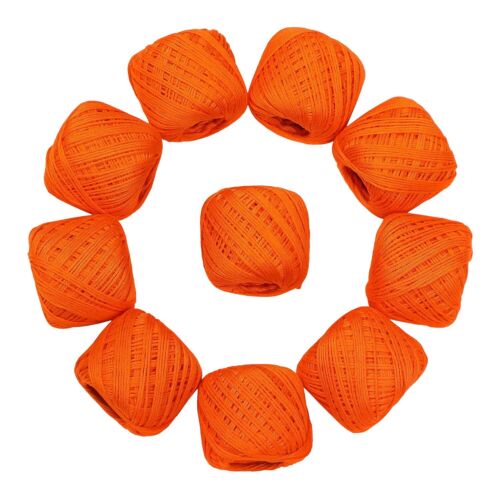 Baumwolle Häkelfaden Stickfaden Mercerisiert Stricken handgenäht Garn - Bild 2 von 3