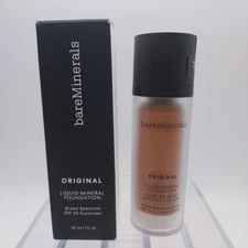 Bare Minerals Original Liquid Mineral Foundation ~ NEUTRAL DARK 24 ~ SPF 20 ~NIB