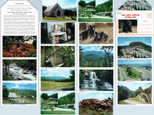 C1950s Smoky Mountains Park Cox Gateway Court Gatlinburg Tennessee Postcard LOT