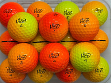 VICE PRO, PLUS SHADE-ORANGE/RED/YELLOW GOLF LAKE BALLS GRADE A/GRADE B 24 PACK