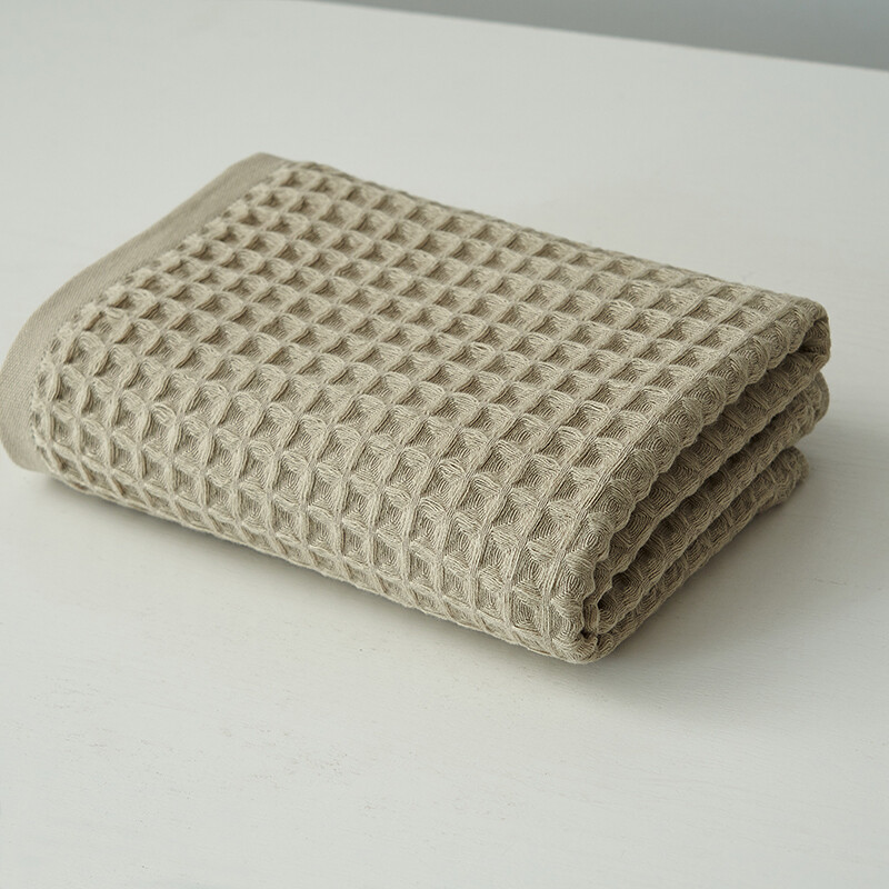 Waffle Weave Bath Towel 100 Cotton Towel 1Piece Absorbent and Soft eBay