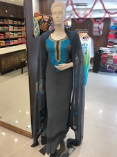 Zari  Aari Fusion Embroidery Kashmir Women Suit, Designer Indian Salwar Kameez