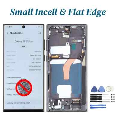 Für Samsung Galaxy S22 Ultra S908B LCD Display (Incell) 6,78'' Touchscreen