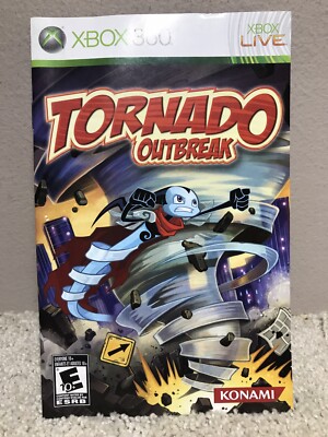 Tornado Outbreak (Xbox 360) Manual Only  - (NO GAME) - Konami