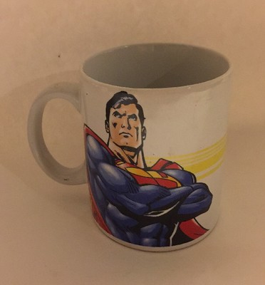 Superman Mug Cup for Coffee Or Tea 2003 TM & DC Comics Man of Steel