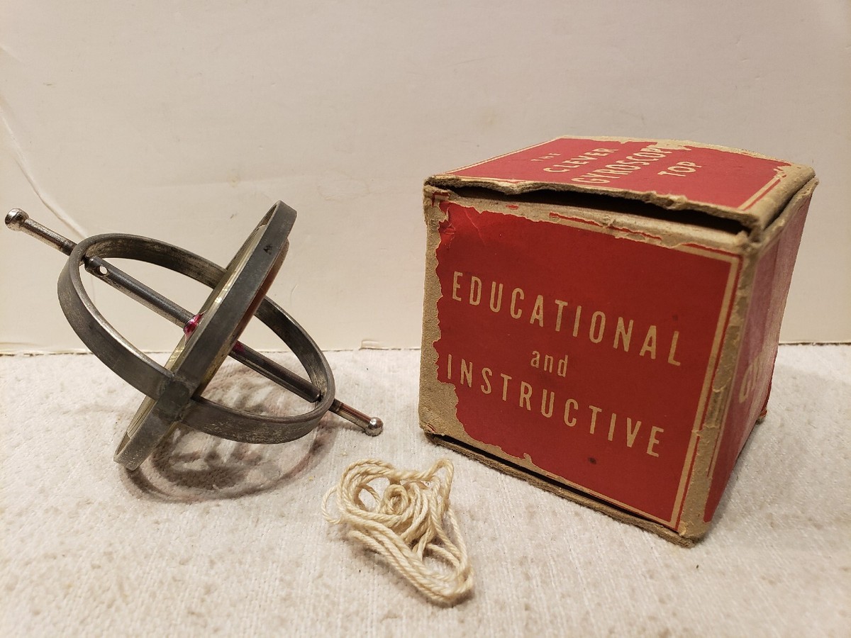 Hurst 1942 Gyroscope Top Educational and Instructive