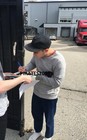 PORTUGAL. THE MAN SIGNED SUNBURST ELECTRIC GUITAR JOHN GOURLEY ALL 5 JSA COA — photo 6