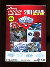 2011 Topps Sealed Value Box- 5 Update Packs & 1 Bowman Chrome Pack MIKE TROUT Rc