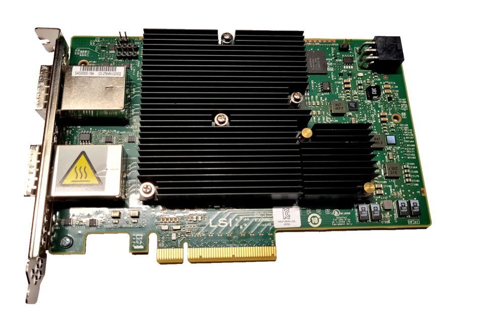 IBM Lenovo N2226 | 12 GB/s SAS Netzwerk-Adapter | 16-Port 12G SAS HBA | 00KH483 - Bild 2 von 3
