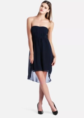Vila  Corsage  Black Dress Small BNWT £40 89/09
