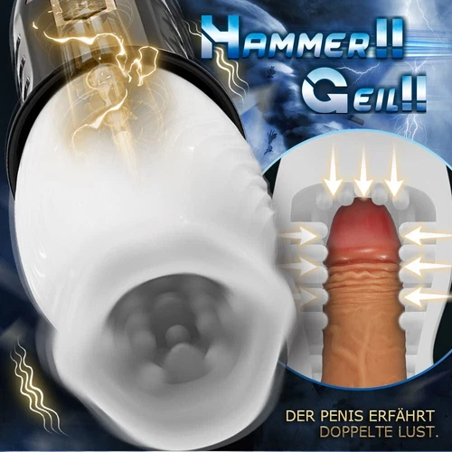 Automatic Male Masturbator Sucking Cup Vibration Blowjob Machine Men Sex Toys US - Picture 3 of 13