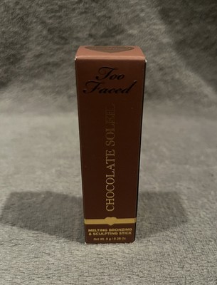 Too Faced Chocolate Soleil Melting Bronzing & Sculpting Stick CHOCOLATE LAVA NIB