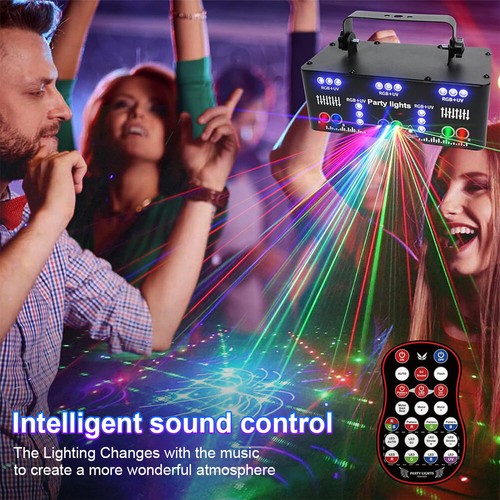 21Eye Laser Projector RGB DMX Strobe Stage Light LED Bar DJ Disco Party Lighting - Picture 13 of 22