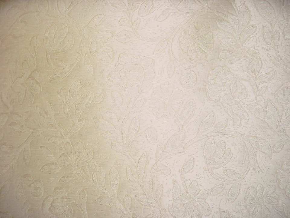 Tela de tapicería 3Y Kravet Couture 8436 Mikado floral champán seda damasco Foto 2 de 4