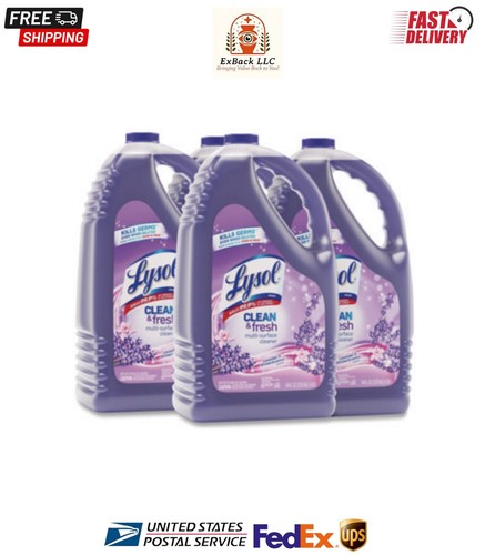 Lysol Clean & Fresh Multi-Surface All-Purpose Cleaner Lavender & Orchid 144 Oz