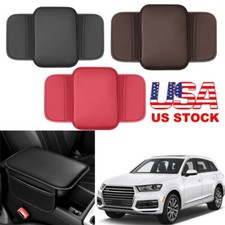 Car Armrest Cushion Cover Center Console Box Pad Mat with Pocket Car Accessories