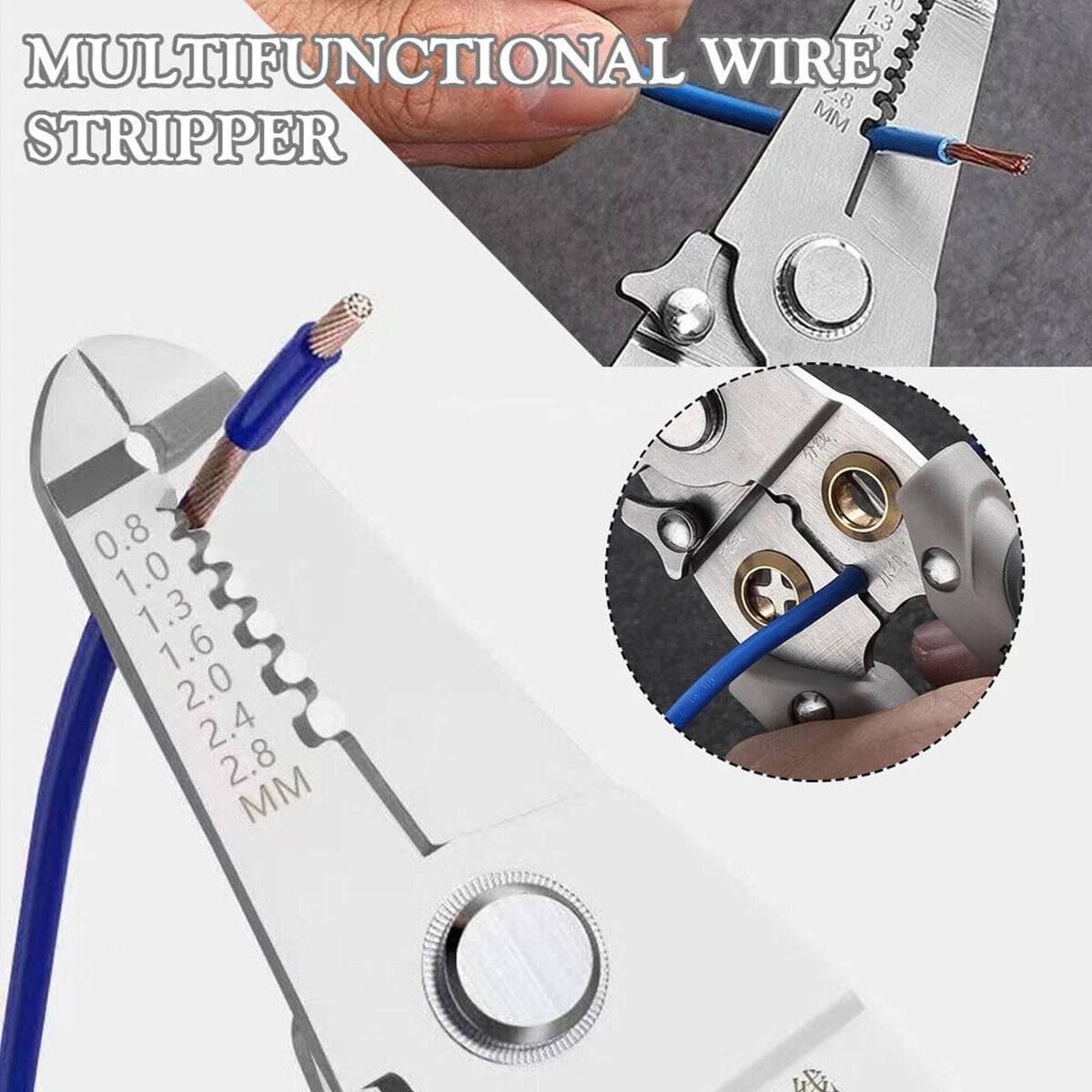 Special Wire Strippers For Electrician Z9B4 eBay