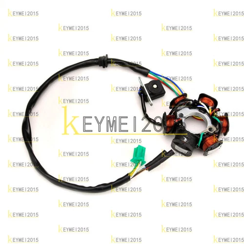 DC Ignition Stator Magneto Coil Generator 6Poles For GY6 125 150CC Scooter ATV