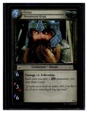 LOTR Lord of the Rings TCG CCG Ages End 19P2 Gimli, Opinionated Guide Foil (Qty)