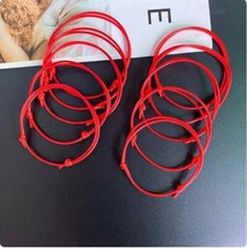 10PCS adjustable Red String Bracelet For Women Men Ankle Energy Gift pulso