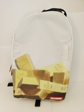 SPRAYGROUND GOLD BRICKS BACKPACK *RARE* BRAND...