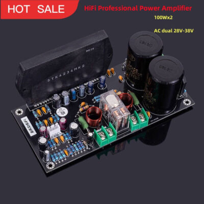 STK4234MK2 HiFi Professional Power Amplifier 100Wx2 Triode Stereo for   #E2