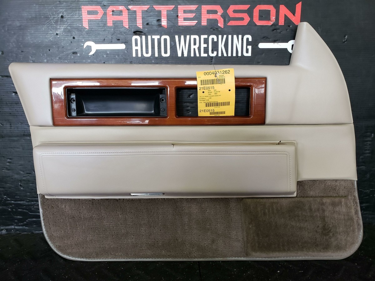 1993 CADILLAC 60 SPECIAL DRIVER FRONT POWER INTERIOR DOOR TRIM