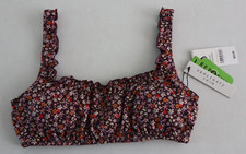Sanctuary SAMG22129 Large Retrograde Micro Garden Square Neck Bralette Swim Top