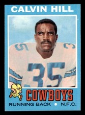 1971 Topps Football #217 Calvin Hill NM/MT