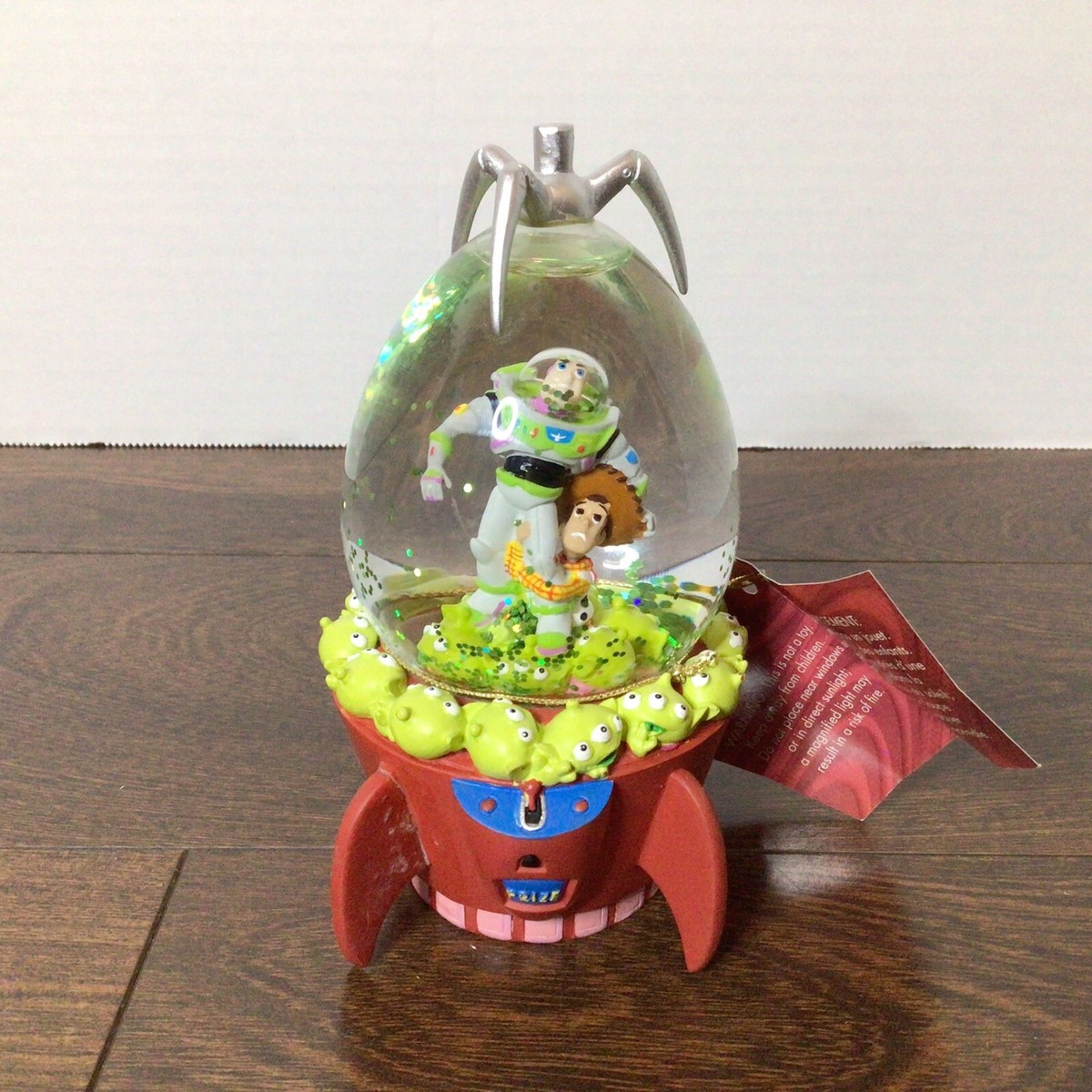 Toy Story Snowglobe Pizza Planet Rocket Claw Machine Buzz Woody