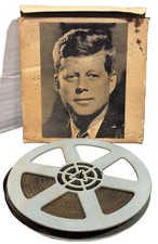 President John F Kennedy JFK Color Movies 8MM Film Reel Political Democrat Vote