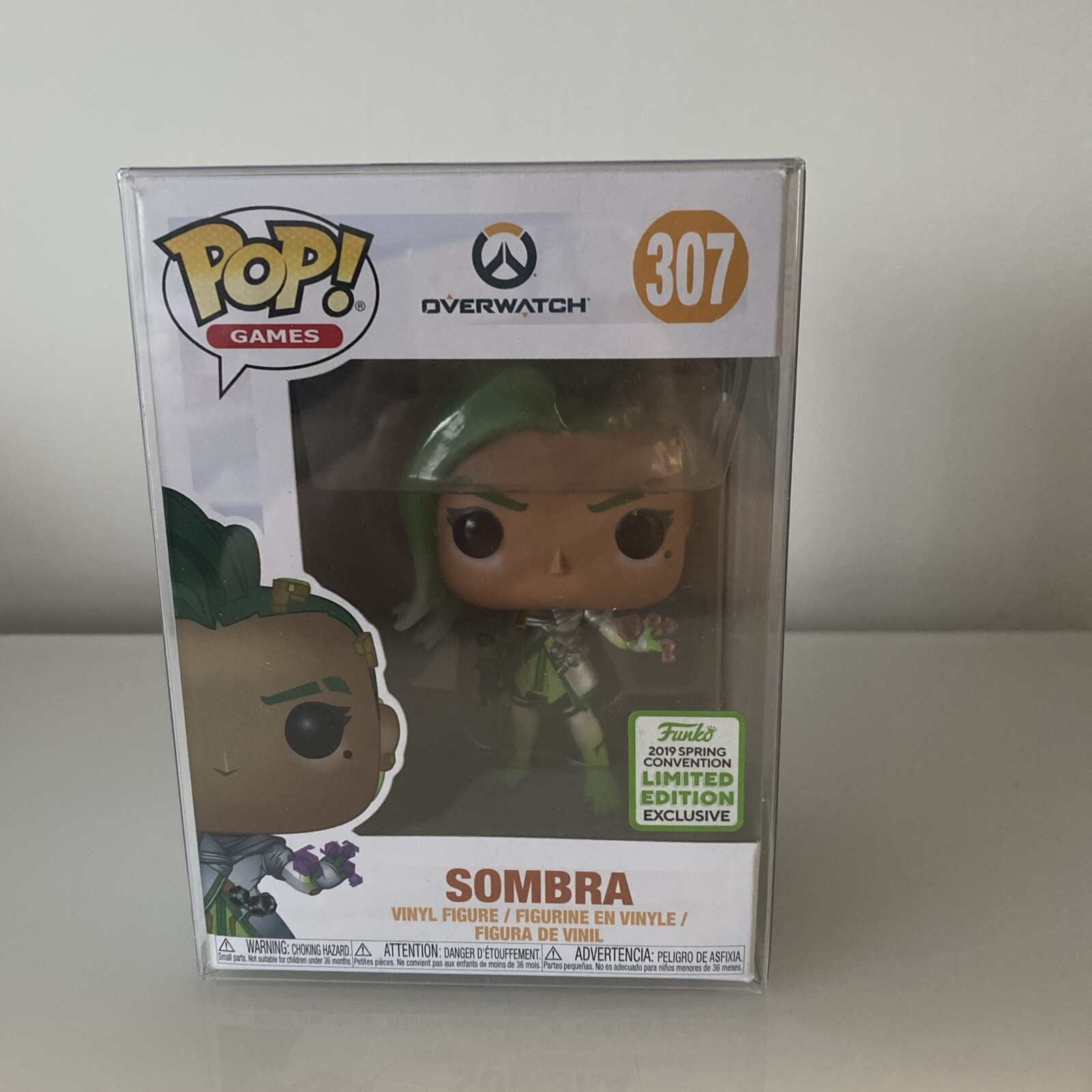 En Oferta Funko Pop Overwatch Sombra Glitch Skin #307 Eccc Exclusivo Daño Top