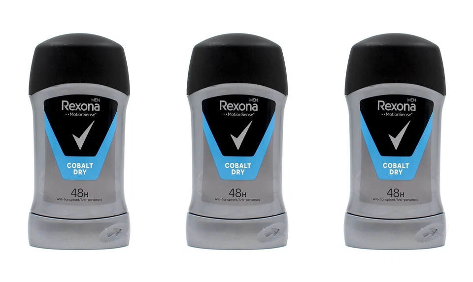 Rexona Men Cobalt Dry Motion Sense Deo Stick , 3x50ml EAN73103714