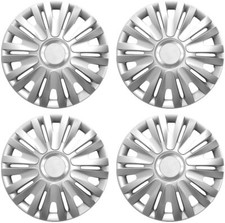Royale Car Wheel Trims 16" Hub Caps Plastic Covers Set of 4 silver  specific fit