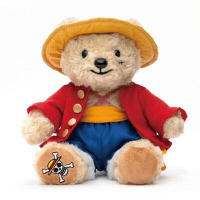 One Piace Monkey D Luffy normal ver. Bear Plush Doll Limited from