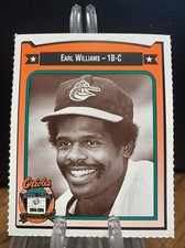 1991 All-Time Baltimore Orioles Team Issue Earl Williams #487